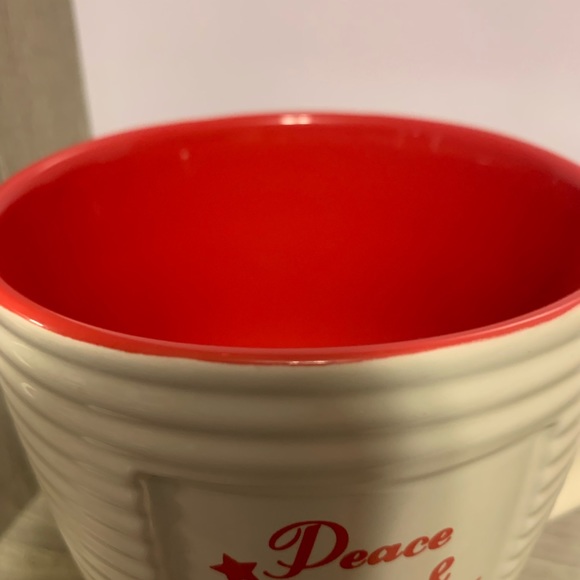 The Old Pottery Company Ceramic "Peace Love & Joy to All" Mug" by Just Mugs,LTD - Picture 4 of 8